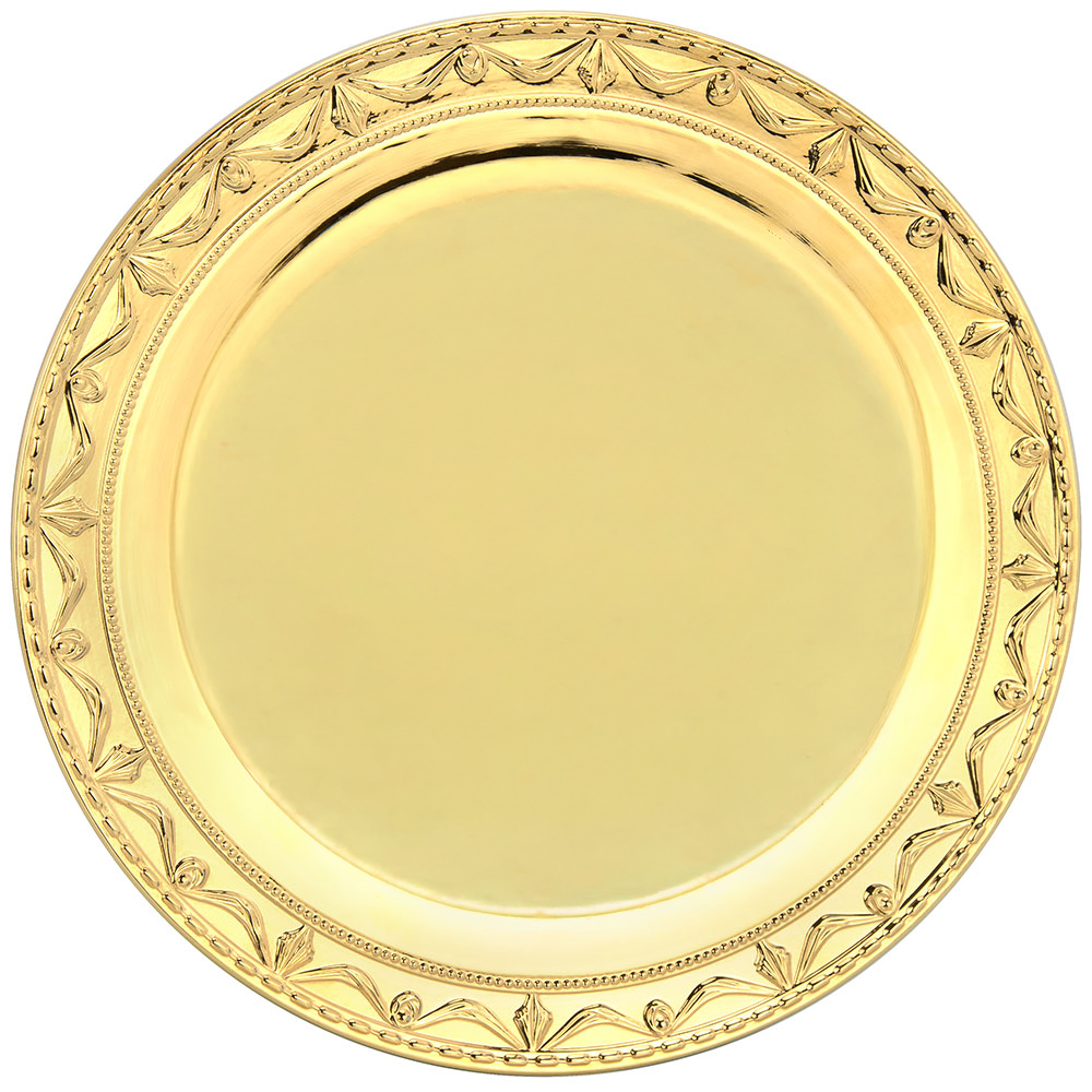 Platzteller ❖ Pur Luxe Silber-Brillant
